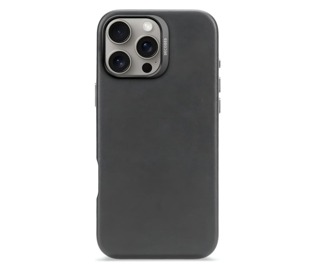 Decoded Leather Backcover iPhone 16 Pro MagSafe black - 1284644 - zdjęcie
